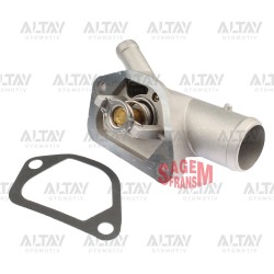 TERMOSTAT DOGAN SLX 92-02 / TEMPRA-TIPO 92-99 / UNO 70 94-00 / 1.6 KOMPLE CONTALI MÜŞÜR YUVASIZ 87°C