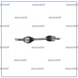 AKS KOMPLE ÖN ACCENT 11= / BLUE 1.6 DİZEL SOL A-T ABSLİ 7 İLERİ 605mm