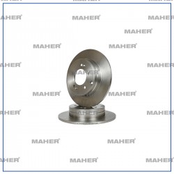 FREN DİSKİ I-30 15= / SONATA 06-10 / I-30 SPORTWAGON 15= ARKA DÜZ MANUEL EL FRENLİ 284-5
