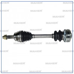 AKS KOMPLE ÖN ALBEA 03-07 / PALIO 96-05 / SAĞ 1.3JTD 6 CİVATALI 533mm