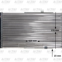RADYATÖR SU VECTRA A    88-95 / 1.6-1.8-2.0 A-T