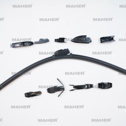 SİLECEK SÜPÜRGESİ TEK TİP ÜNİVERSAL 10 APARATLI 28 MUZ (700mm)