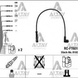 BUJİ KABLOSU TAKIM PALIO 96-05 / ALBEA 03-07 1.2 8V (RC-FT601) BUJİ KABLOSU TAKIM PALIO 96-05 / ALBEA 03-07 1.2 8V (RC-FT601)
