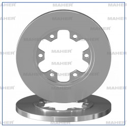 FREN DİSKİ CUSTOM 14= / V363 ÇİFT TEKER ARKA DÜZ 308-6