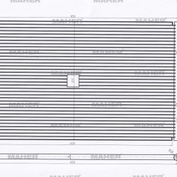 RADYATÖR KLİMA FOCUS II 04-11 1.4-1.6TDCI-1.6TI-1.8TDCI-2.0TDCI-2.0 / C-MAX 07-11 1.0-1.6-1.6TDCI BRAZING