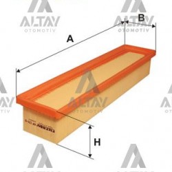 HAVA FİLTRESİ CLIO III / MODUS / TWINGO 04= 1.2 16V UZUN TİP