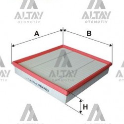 HAVA FİLTRESİ TRANSIT V347 / V362 / V363 06= 2.2 TDCİ ÖN (ONDEN CEKER)