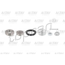 ARKA TEKER RULMAN SETI ( KEÇE + KOPILYA + KAPAK + SOMUN ) AUDI 80 / 90 / 100 / OPEL- CORSA B / COMBO B / ASTRA F / VECTRA A / 1.9 TDI SEAT IBIZA / CORDOBA / TOLEDO