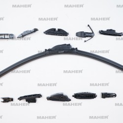 SİLECEK SÜPÜRGESİ TEK TİP ÜNİVERSAL 11 APARATLI 26 MUZ (650mm)