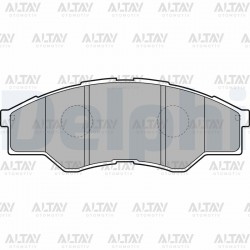 FREN BALATA HILUX 08-09 4X2 / PAJERO 3.2 07= ÖN FREN BALATA HILUX 08-09 4X2 / PAJERO 3.2 07= ÖN