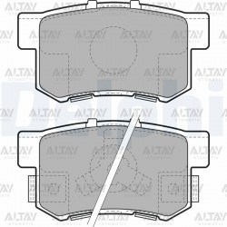 FREN BALATA CIVIC 06-16 SEDAN / ACCORD 99-03 / CRV 03= / ROVER / SWIFT 06= / SX4 DISK ARKA FREN BALATA CIVIC 06-16 SEDAN / ACCORD 99-03 / CRV 03= / ROVER / SWIFT 06= / SX4 DISK ARKA
