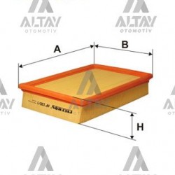HAVA FİLTRESİ 307 / C4 02= 1.6-2.0 HDI 16V