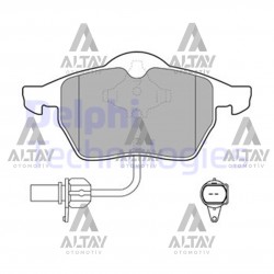 FREN BALATA PASSAT  97-05 / A4 99-05 / A6 98-05 1.8T-1.9 KULAKLI FİŞLİ ÖN