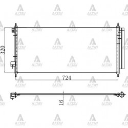 RADYATÖR KLİMA JAZZ 09-15 BRAZING