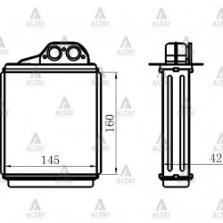 RADYATÖR KALORİFER E-2200 BRAZING