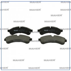 FREN BALATA DAILY IV 06-11 ARKA FİŞLİ 184,2mm