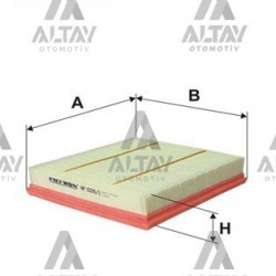 HAVA FİLTRESİ F20 / F20 LCİ / F21 / F21 LCİ / F22 / F22 LCİ / F23 / F23 LCİ / F30 / F30 LCİ / F31 / F31 LCİ / F34 / F354F32 / F33 / F36 GRAN COUPE 10-18 N13-N20-N26-B38