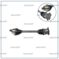 AKS KOMPLE ÖN A6 05-11 BLB-BRE-CAGB-CAHA-CAHB 2.0 TDİ A-T SOL 543mm