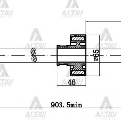 AKS KOMPLE ÖN CIVIC  96-00 / SOL ABSLİ UZUN