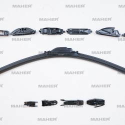 SİLECEK SÜPÜRGESİ TEK TİP ÜNİVERSAL 11 APARATLI 24 MUZ (600mm)