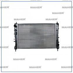 RADYATÖR SU LINEA 07= 1.3JTD 90 HP-1.4-1.6JTD 105 HP MEKANİK