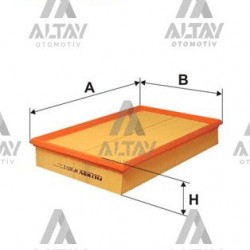 HAVA FİLTRESİ S60 / S80 / V70 01-10