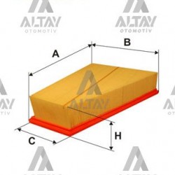 HAVA FİLTRESİ MONDEO / S-MAX 07-14 2.0 TDCİ