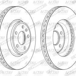 FREN DISKI A4 / A5 / A6 15= ÖN 318-5 (ADET FIYAT)