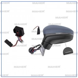 AYNA DIŞ DİKİZ TİGUAN 16= ELEKTRİKLİ, ISITMALI, ASTARLI, KATLANIR, HAFIZALI, YAN-ALT LAMBALI SOL AYNA DIŞ DİKİZ TİGUAN 16= ELEKTRİKLİ, ISITMALI, ASTARLI, KATLANIR, HAFIZALI, YAN-ALT LAMBALI SOL