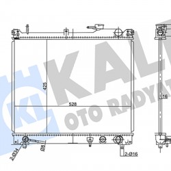 RADYATÖR SU GRAND VITARA 98-03 1.6 16V  A-T BRAZING