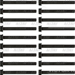 CİVATA SİLİNDİR KAPAK SAPLAMA TAKIM PICKUP D-21 90-97 TD25 / TD27 / D22 98-02 / TERRANO 89-02 (18 ADET TAKIM) CİVATA SİLİNDİR KAPAK SAPLAMA TAKIM PICKUP D-21 90-97 TD25 / TD27 / D22 98-02 / TERRANO 89-02 (18 ADET TAKIM)