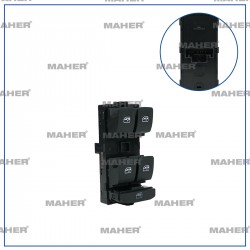 DÜĞME CAM AÇMA POLO / T-CROS 7 ARONA / İBİZA / LEON 16= (DÖRTLU)