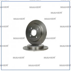 FREN DİSKİ FIESTA V-VI  05-17 / FOCUS SW 98-04 / SCORPIO I-II  85-98  /SIERRA  82-93 ARKA DÜZ 253