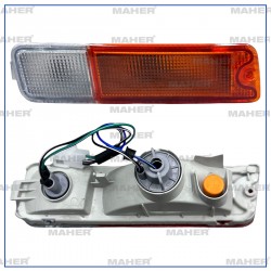 SİNYAL LAMBASI TAMPON L-200 99-00 SARI-BEYAZ SAĞ