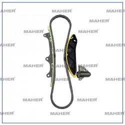 EKSANTRİK ZİNCİR SETİ L-200 15= / FULLBACK 16= /  4N15 (4 PARÇA)
