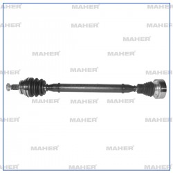 AKS KOMPLE ÖN POLO / A1 / TOLEDO / FABİA / RAPİD 15= SAĞ 1.2 TSİ 771mm M-T/A-T