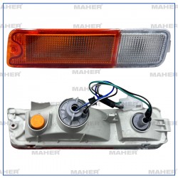 SİNYAL LAMBASI TAMPON L-200 99-00 SARI-BEYAZ SOL