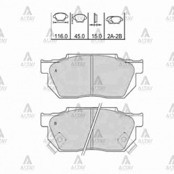 FREN BALATA CIVIC     88-91 ÖN