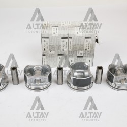 PİSTON TEK QASHQAI 10-13 / JUKE 10= / 1.6 HR16DE / STD (SEGMANSIZ)