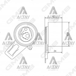 TRİGER GERGİSİ KIA BONGO 10= 2.9 / CARNIVAL / K2900 TRİGER GERGİSİ KIA BONGO 10= 2.9 / CARNIVAL / K2900
