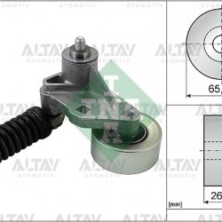 VANTİLETÖR GERGİ 206 1.4i-1.6i-16 16V 98= / XSARA 1.4i-1.6-1.6 16V 97-05 KÜTÜKLÜ