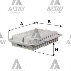 HAVA FİLTRESİ COROLLA 06-12 / COROLLA 13 = 1.3-1.6 / AURIS 07= / AVENSIS 08-18 / RAV-4 08= HAVA FİLTRESİ COROLLA 06-12 / COROLLA 13 = 1.3-1.6 / AURIS 07= / AVENSIS 08-18 / RAV-4 08=