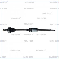 AKS KOMPLE ÖN 306  93-02 / SAĞ 1.4 ABSLİ 29 DİŞ 875mm