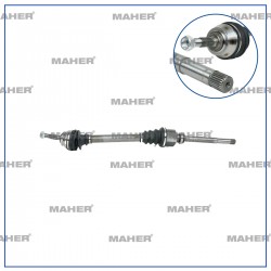 AKS KOMPLE ÖN C-ELYSEE 12-18 / 301 12-18  SAĞ 1.6HDI EURO 5 890mm