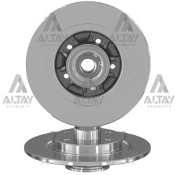 FREN DİSKİ KANGOO II 08= / CITAN 12= ABSLİ PORYALI RULMANLI ARKA DÜZ 274-5 FREN DİSKİ KANGOO II 08= / CITAN 12= ABSLİ PORYALI RULMANLI ARKA DÜZ 274-5