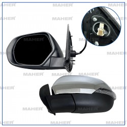 AYNA DIŞ DİKİZ L-200 19-23 ELEKTRİKLİ SİNYALLİ 5 FİŞLİ KROM SOL