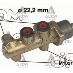 FREN ANA MERKEZ ALBEA 03-07 / PALIO 96-05 / SIENA 96-03 BOSCH TİPİ DÖKÜM 22,2mm