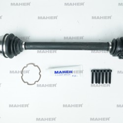 AKS KOMPLE ÖN PASSAT  96-00 / A4 94-01 / SAĞ AEB-ADR-APU-APT 1.8-1.8T ABSLİ 45 DİŞ 634mm