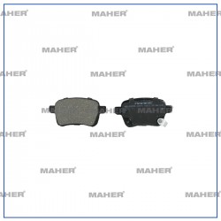 FREN BALATA EGEA 16= / EGEA CROS 20= / 500L 14= 1.4-1.4LPG-1.6JTD ARKA ECO