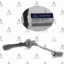 BUJİ KABLOSU TEK I-20 1.2cc 12= NO:4 BUJİ KABLOSU TEK I-20 1.2cc 12= NO:4